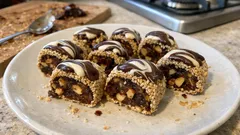 Dolcetti ai datteri e arachidi: la ricetta facile senza forno da tenere in frigo