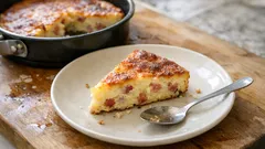 Migliaccio napoletano salato: la ricetta rustica di Carnevale da servire caldo o tiepido