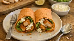Wrap proteici con pollo: la ricetta facile con base di lenticchie rosse