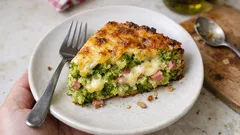 Gateau di broccoletti al forno: filante, saporito e senza patate