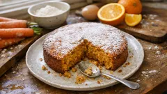 Torta di carote morbidissima all’arancia: il dolce semplice che resta soffice per giorni