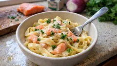 Tagliatelle salmone e panna: cremose e pronte in pochi minuti